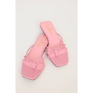 Lulus Akiko Pink Flat Thong Sandals - Size 6.5